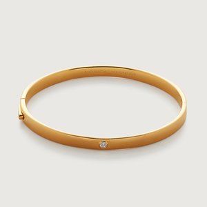 Monica Vinader Diamond Essential Bangle